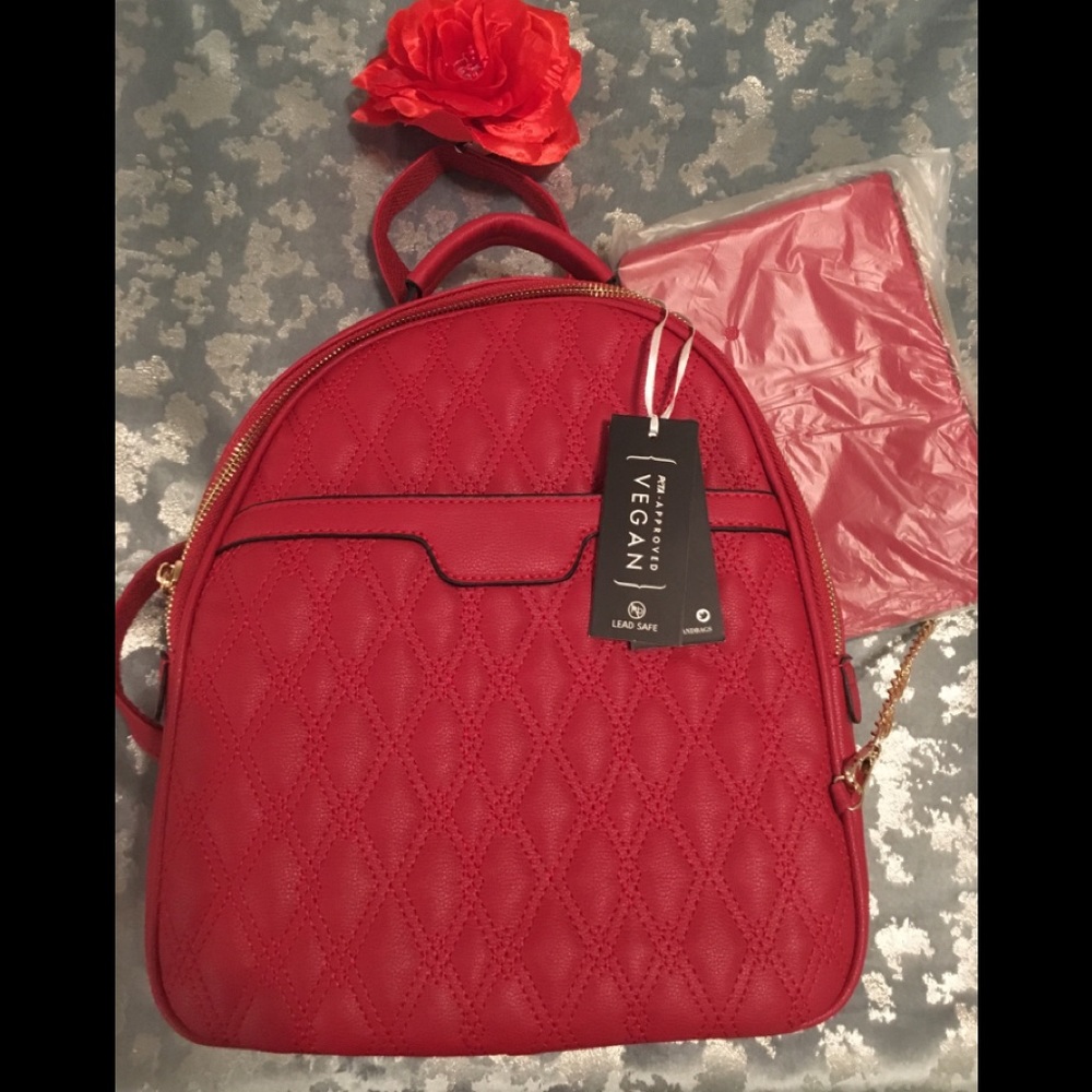 Vegan Backpack / Wristlet